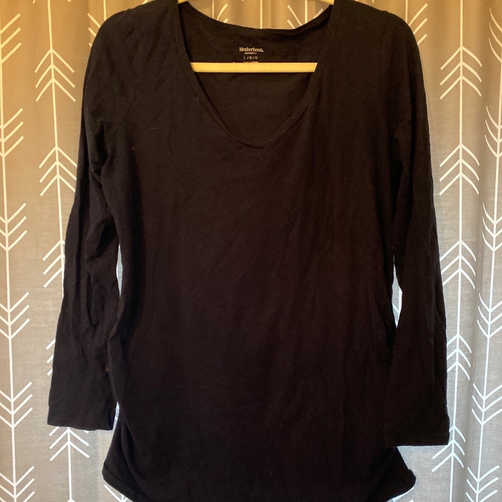 Motherhood Maternity Cotton long sleeve